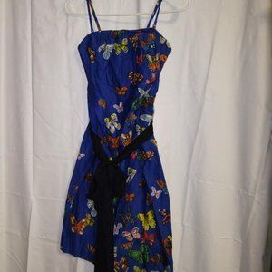 Super cute butterfly print sundress by Nathalie L'ete Paris size 0!!!